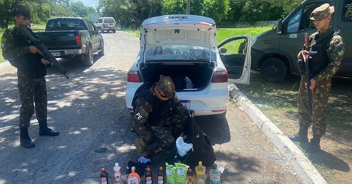 Equatoriano é preso com cocaína diluída na bagagem; droga seguiria para São Paulo