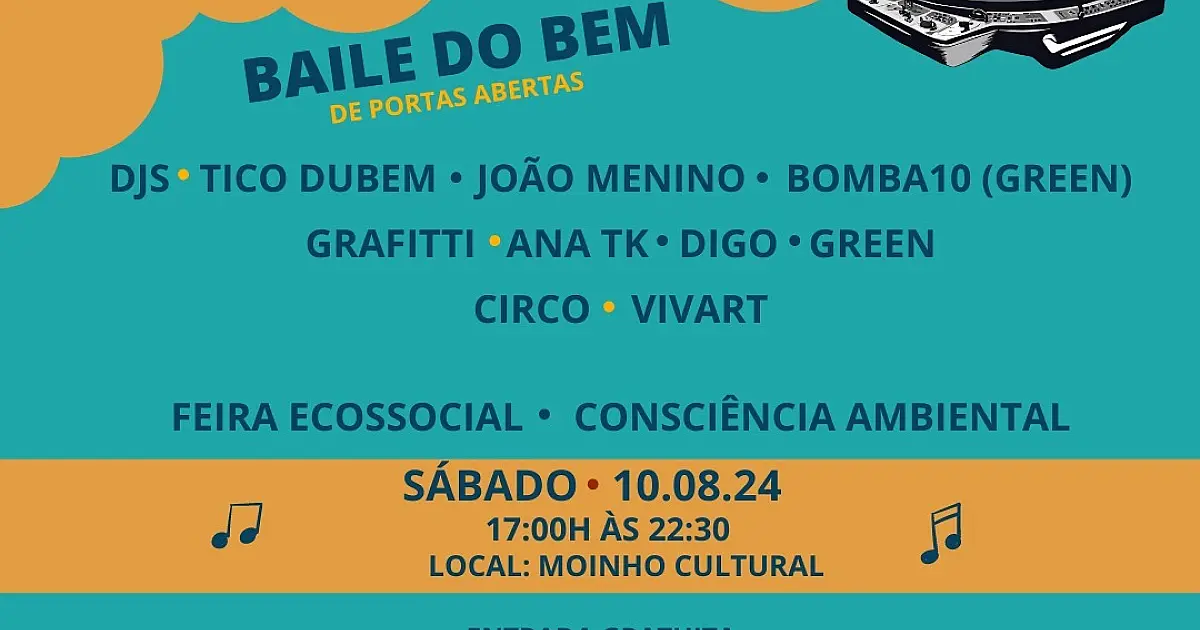 Baile do Bem de Portas Abertas: Música, Arte e Sustentabilidade em Corumbá