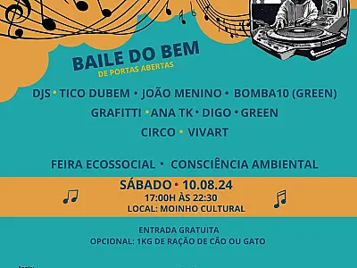 Baile do Bem de Portas Abertas: Música, Arte e Sustentabilidade em Corumbá