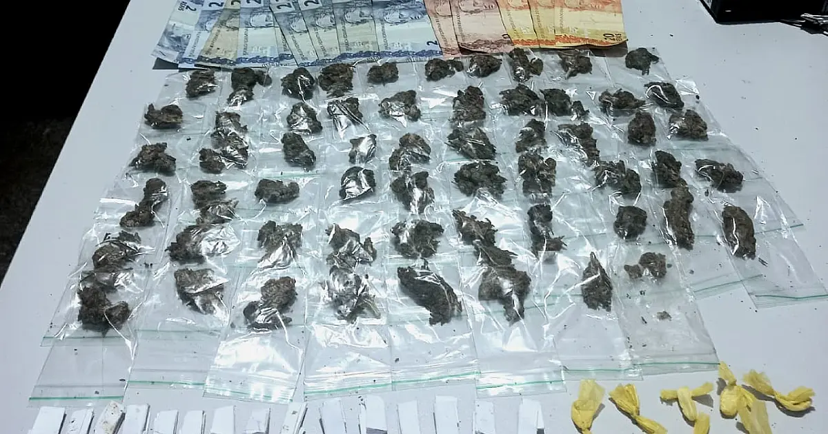 Traficante é preso em flagrante no bairro Centro América