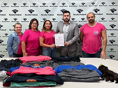 Roupas e cabelos humanos são doados para Rede Feminina de Combate ao Câncer
