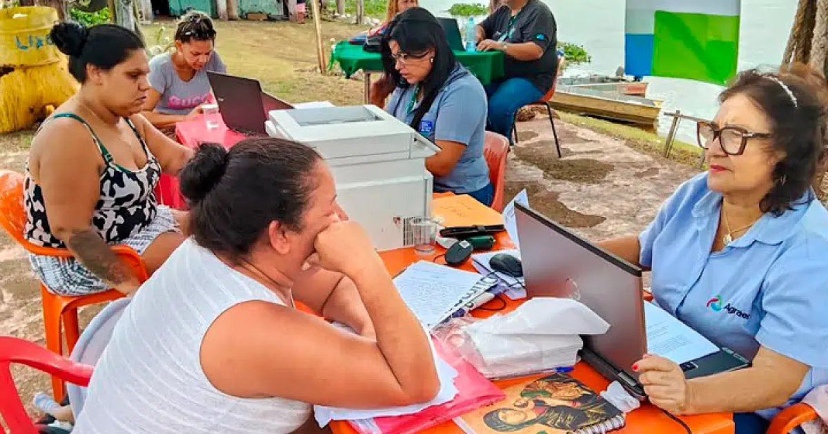 Ação leva atendimento previdenciário a agricultores familiares de Corumbá