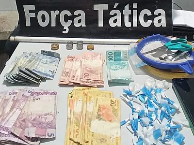 PM prende mulher apontada como chefe da venda de drogas no Centro América