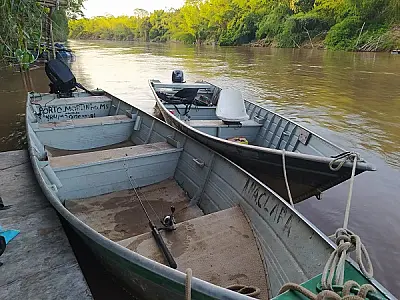 Homem é autuado por pesca ilegal no rio Miranda