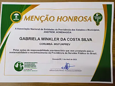 Corumbá é destaque na 5ª edição do Prêmio Nacional de Inovação da ANEPREM