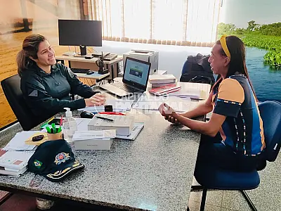 Arraial Nhá Naná arrecada alimentos em parceria com a PM de Corumbá