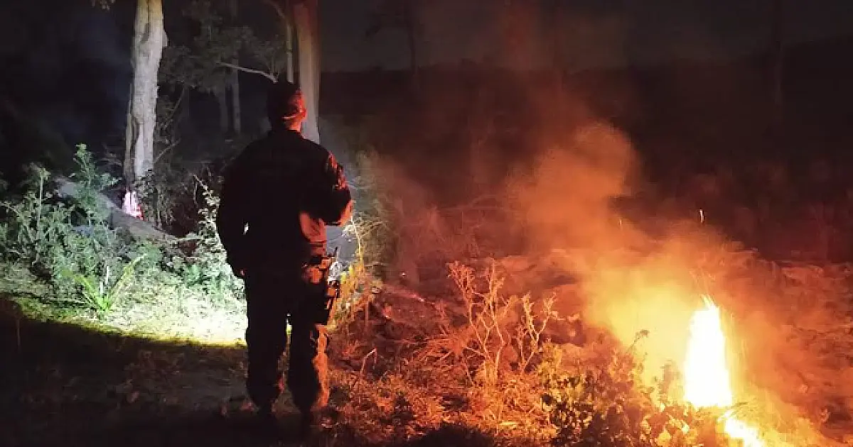 Proprietário rural é autuado por incendiar restos de vegetação em período proibido