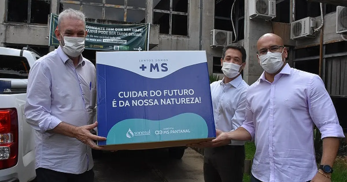 MS Pantanal doa 5 mil máscaras à secretaria de Saúde de Corumbá