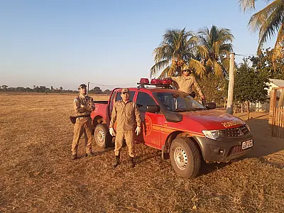 Bombeiros procuram por funcionário de Fazenda desaparecido na Nhecolândia