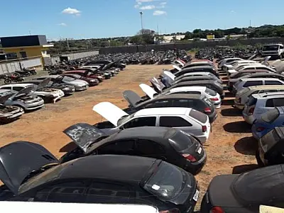 Detran-MS abre visitação de 83 lotes disponíveis para desmontagem