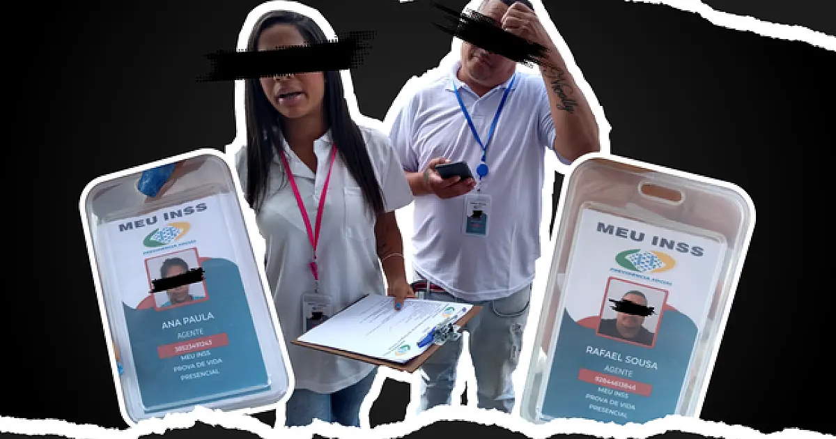 Falso crachá do INSS volta a circular em aplicativo de mensagem