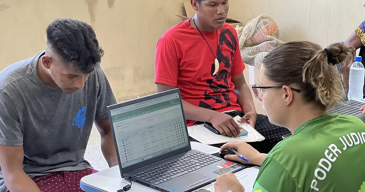 Juizados em Ação realiza mais de 600 atendimentos em comunidade indígena de Corumbá