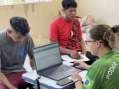 Juizados em Ação realiza mais de 600 atendimentos em comunidade indígena de Corumbá