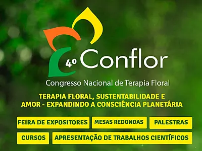 Daqui uma semana, MS recebe o maior e mais importante Congresso de Terapia Floral do país