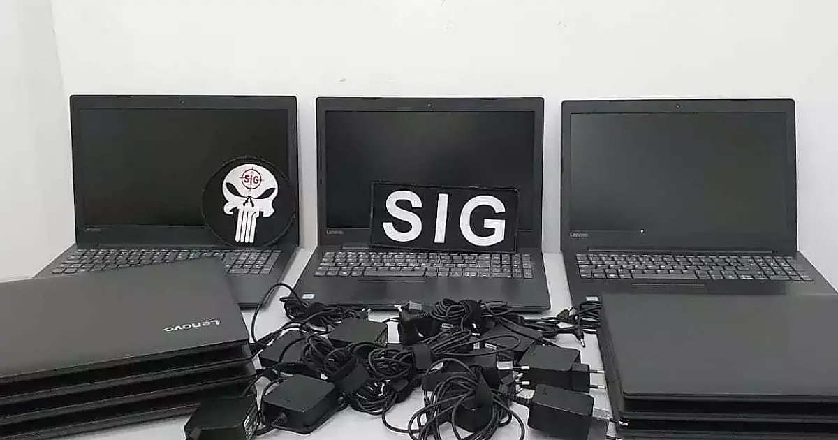 Notebooks furtados de universidade em Corumbá era revendido por até R$ 500 na internet