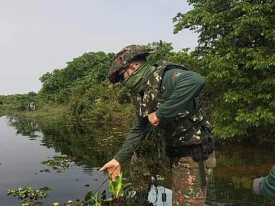 No 1&ordm; mês de operação, PMA apreende 555 kg de pescado e multa 42 pescadores