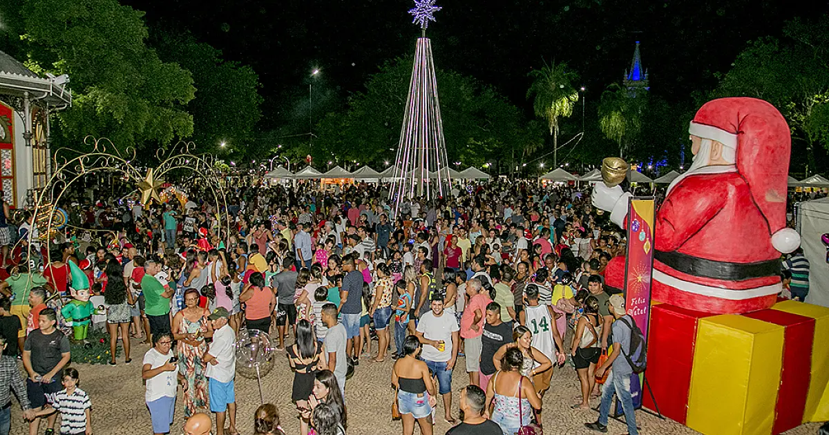 Jardim de Natal será aberto nesta quarta-feira; Concerto de Santa Cecília é atração especial