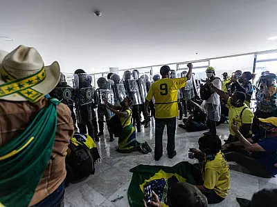 PF cumpre mandados em MS em operação contra financiadores de atos de 8 de janeiro