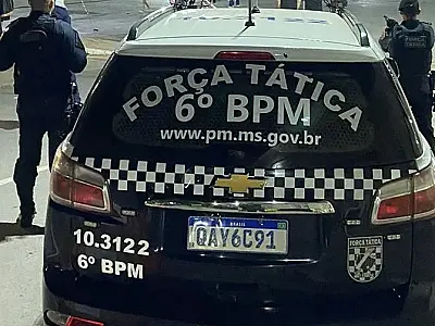 Força Tática de Corumbá captura dois foragidos da justiça