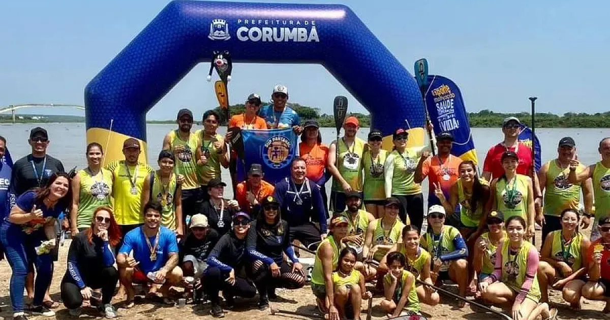Divulgada a classificação final do circuito de SUP em Corumbá