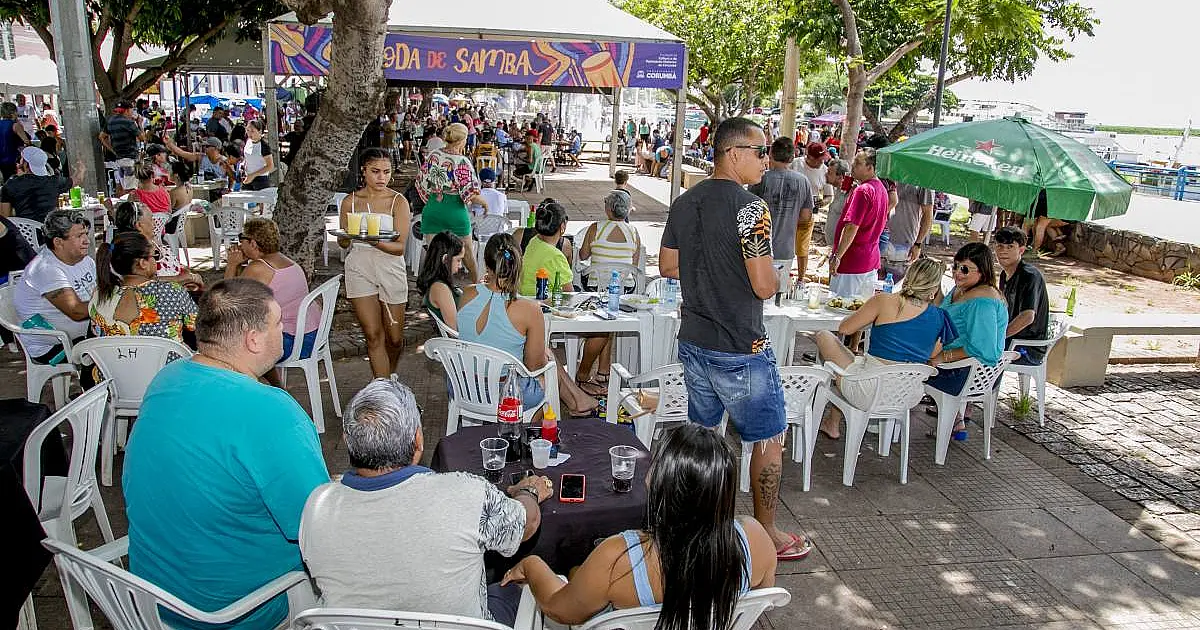 Roda de Samba lota Porto Geral na abertura do esquenta do Carnaval 2023