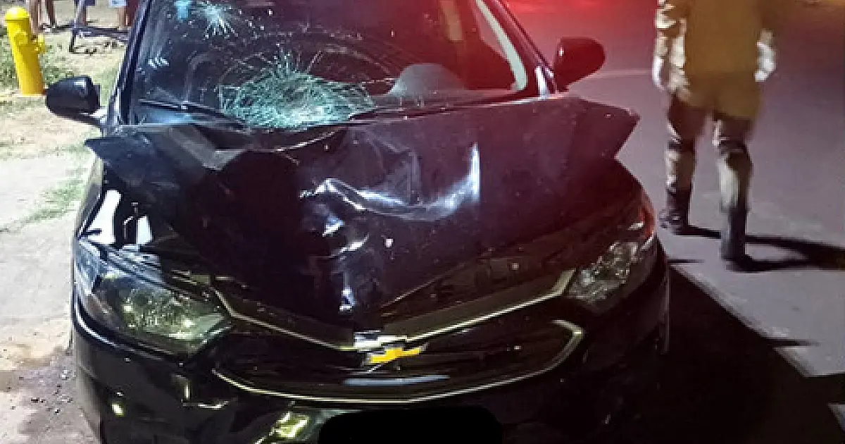 Para fugir do flagrante, motorista abandona carro e vítima em óbito no Cristo Redentor