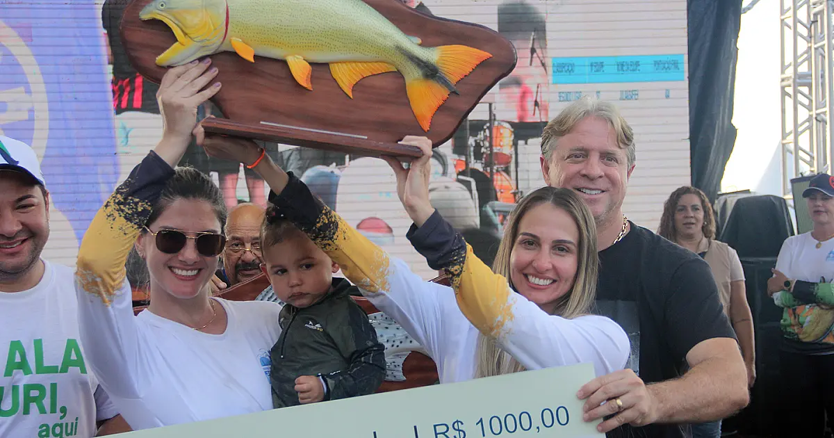 Festival de Pesca teve equipe de mulheres de Corumbá em 2&ordm; lugar na prova principal