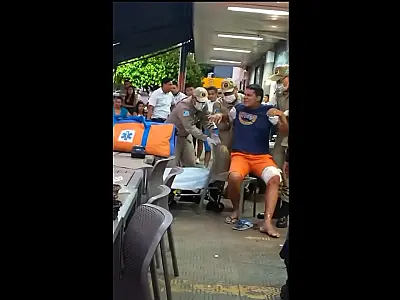 Autor de disparo em restaurante não tem porte de arma