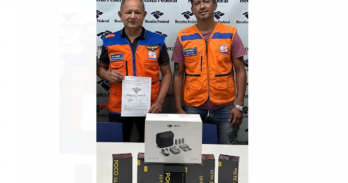 Receita Federal destina de equipamentos eletrônicos à Defesa Civil de Corumbá