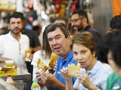 Riedel e Teresa Cristina visitam Ladário e prometem asfalto
