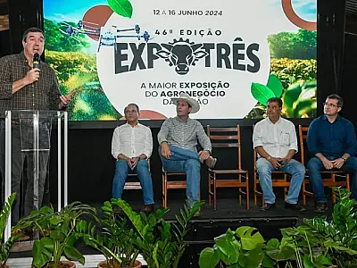 Com apoio do Governo, Expotrês apresenta novas tecnologias do agro e leva entretenimento ao público