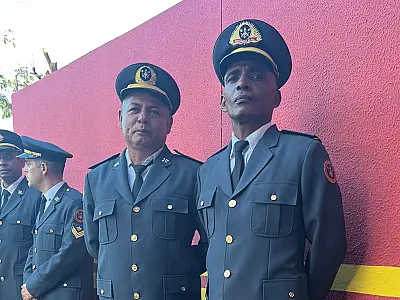 Dois Bombeiros de Corumbá são homenageados com a medalha Dom Pedro II