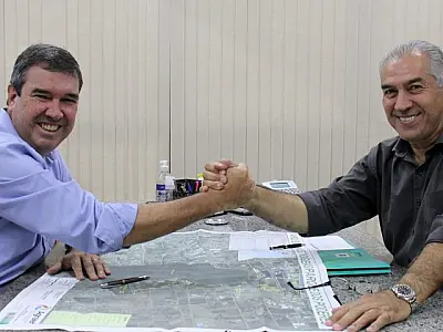 "Tratamos de projetos relevantes para o Estado", diz governador em última reunião com Riedel