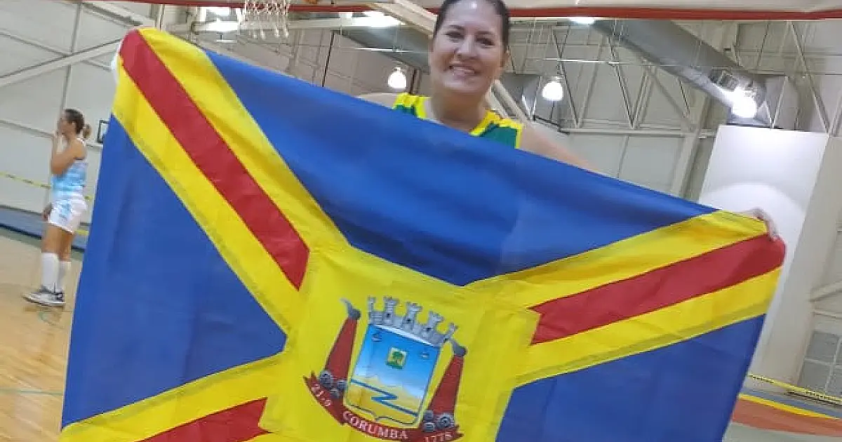 Atleta corumbaense disputa Pan-Americano de Basquete Máster no México