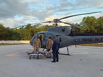 Trabalhador rural tem costela fraturada por coice de cavalo no Taquari