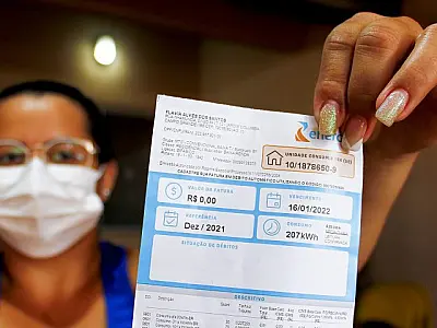 Governo prorroga até dezembro prazo para recadastramento do "Energia Social: Conta de Luz Zero"