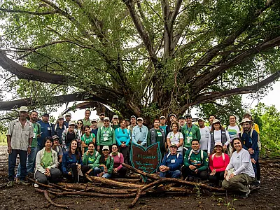 Moradores da APA Baía Negra participam de evento pela recuperação da vegetação no Pantanal