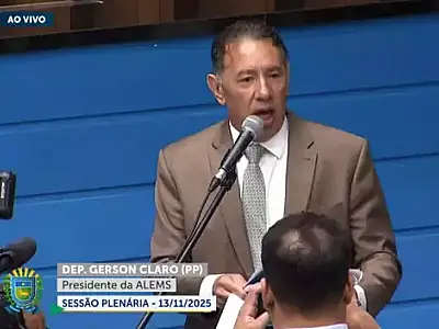 Com 23 votos, indicação de Sérgio de Paula para o TCE é aprovada na Alems