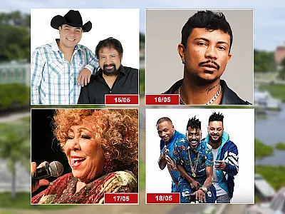 Confirmado o calendário de shows do Festival América do Sul 2025