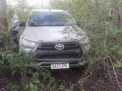 PM recupera duas caminhonetes e uma moto roubada nesta sexta