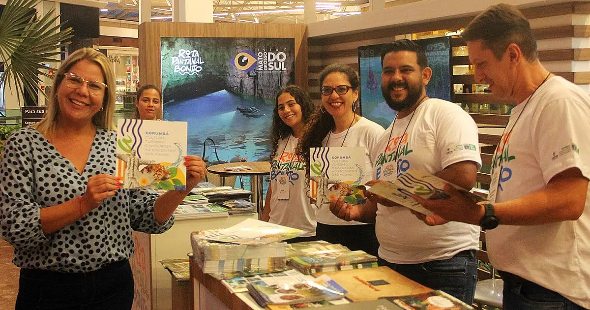 Corumbá divulga rota Pantanal-Bonito em feira de turismo na Capital