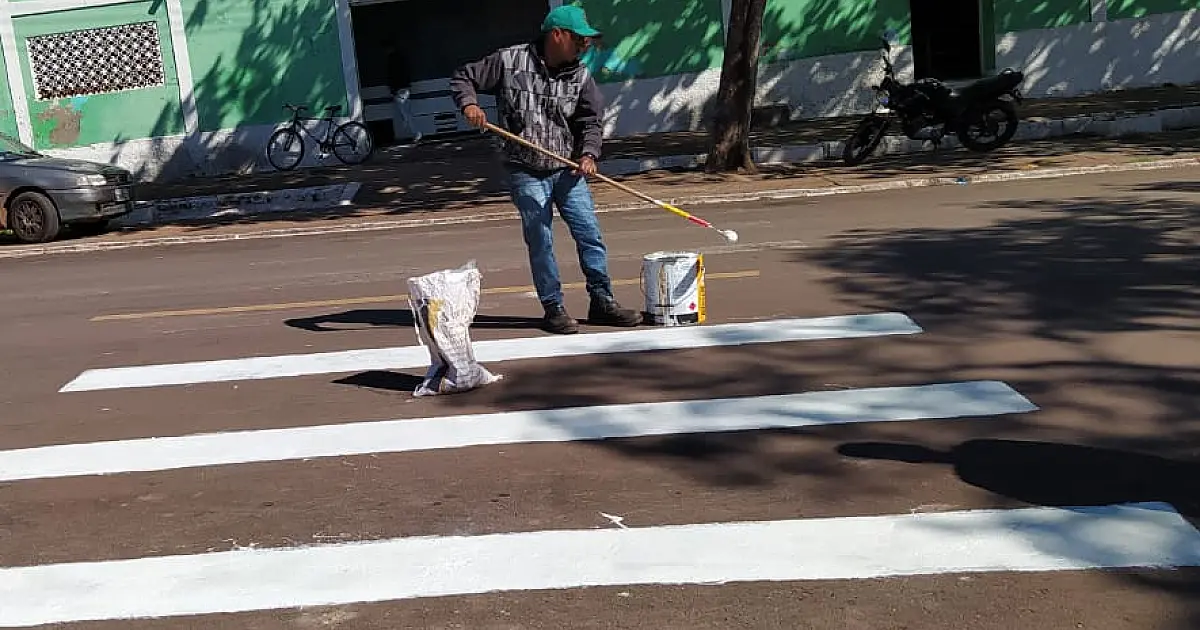 Centro de Ladário é preparado para as festividades do aniversário da cidade