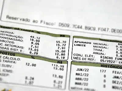 Consumidor pagará menos na conta de luz em janeiro