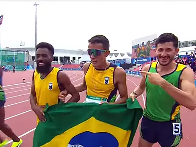 Yeltsin Jacques é ouro no atletismo do Parapan do Chile