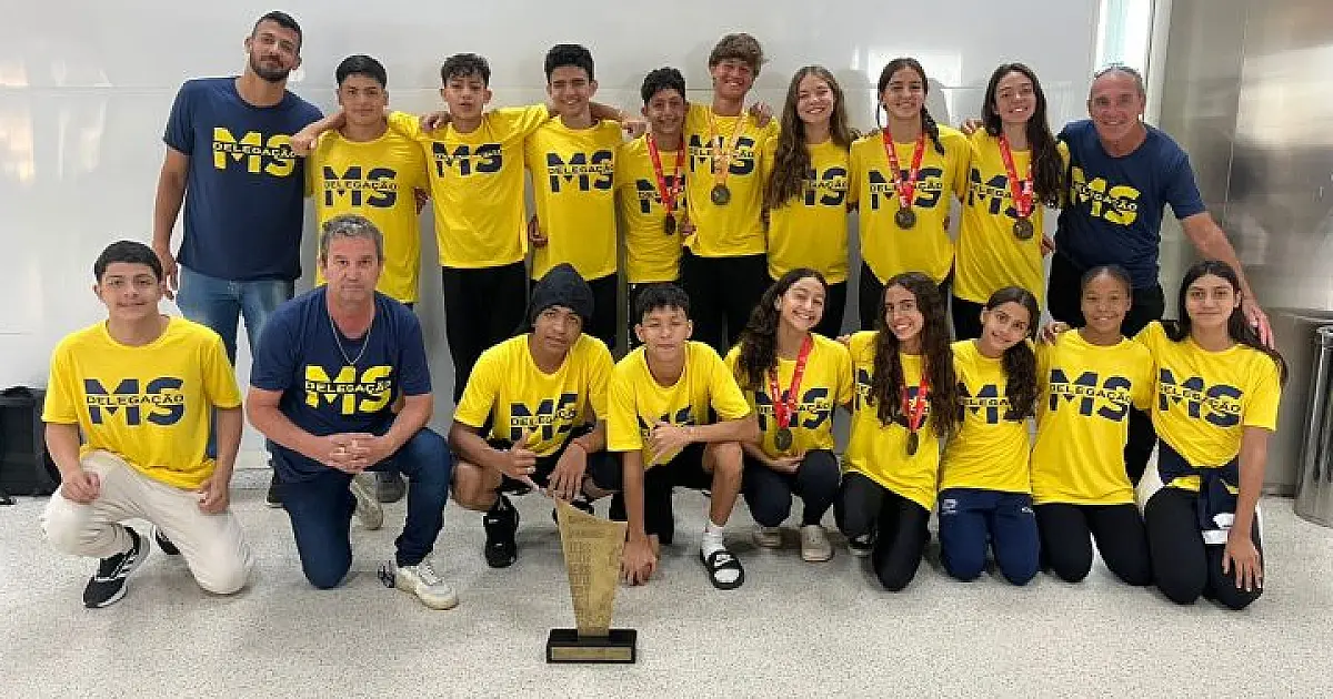 Estudantes-atletas de MS trazem 57 medalhas dos Jogos Escolares Brasileiros