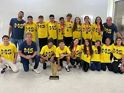 Estudantes-atletas de MS trazem 57 medalhas dos Jogos Escolares Brasileiros