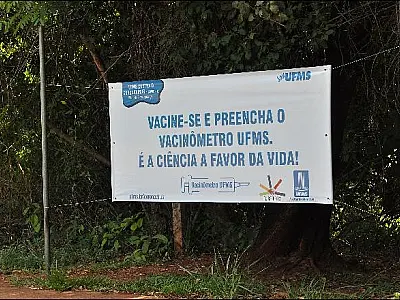 UFMS tem baixa adesão à vacinação e descarta passaporte