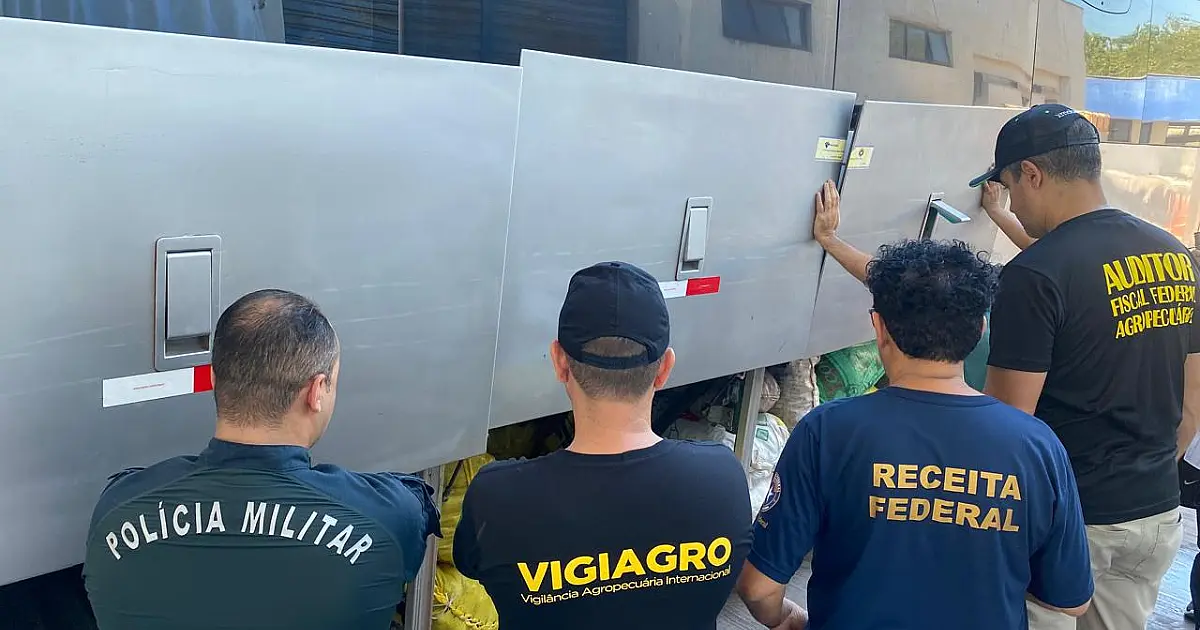 Ação conjunta apreende 4 toneladas de mercadorias em Corumbá
