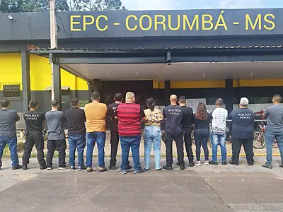 Policiais Penais protestam pela falta de regulamentação da carreira