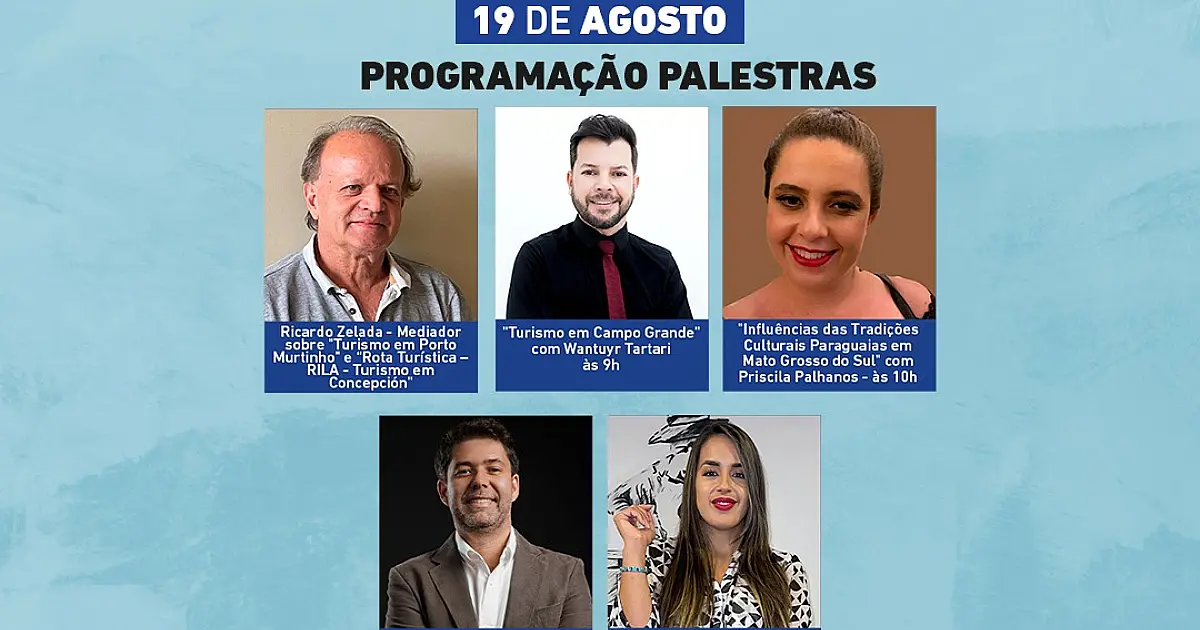 '1&ordm; Encontro Turístico Cultural Brasil Paraguay' aborda culturas e Rota Bioceânica
